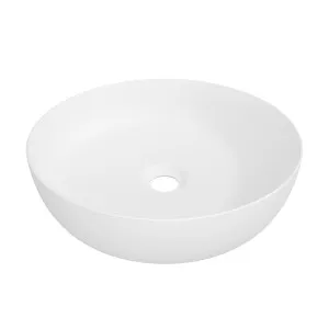 Chase Ceramic Basin 400mm White Matte by Timberline, a Basins for sale on Style Sourcebook