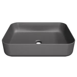Enchant Ceramic Basin 500mm Anthracite by Timberline, a Basins for sale on Style Sourcebook