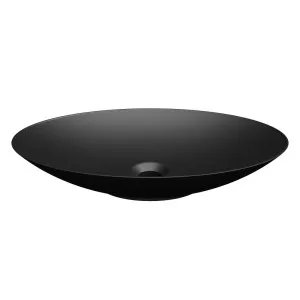 Feather Ceramic Basin 500mm Black Matte by Timberline, a Basins for sale on Style Sourcebook