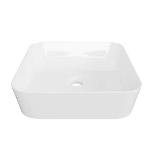 Florent Ceramic Basin 400mm White Gloss by Timberline, a Basins for sale on Style Sourcebook