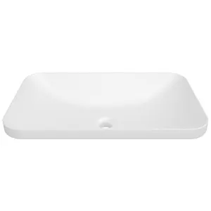 George Ceramic Basin 600mm White Matte by Timberline, a Basins for sale on Style Sourcebook