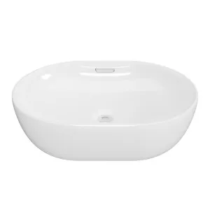 Giana Ceramic Basin 490mm White Gloss by Timberline, a Basins for sale on Style Sourcebook
