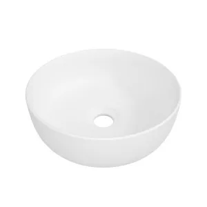 Jessie Ceramic Basin 320mm White Matte by Timberline, a Basins for sale on Style Sourcebook
