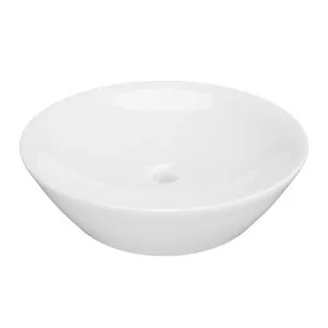 Jupiter Ceramic Basin 450mm White Gloss by Timberline, a Basins for sale on Style Sourcebook