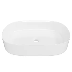 Myrtle Ceramic Basin 550mm White Gloss by Timberline, a Basins for sale on Style Sourcebook