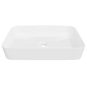 Quill Ceramic Basin 600mm White Gloss by Timberline, a Basins for sale on Style Sourcebook