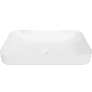 Rome Ceramic Basin 600mm White Gloss by Timberline, a Basins for sale on Style Sourcebook