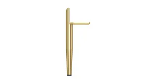 Edge 200mm Brushed Gold Cabinet Leg by Timberline, a Cabinet Hardware for sale on Style Sourcebook