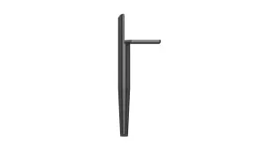Edge 200mm Black Cabinet Leg by Timberline, a Cabinet Hardware for sale on Style Sourcebook