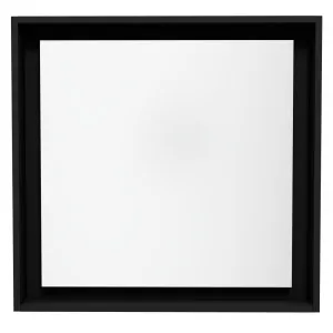 Halifax Mirror 750mm, Black Satin by Timberline, a Vanity Mirrors for sale on Style Sourcebook