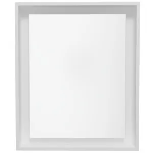 Halifax Mirror 600mm, White Satin by Timberline, a Vanity Mirrors for sale on Style Sourcebook