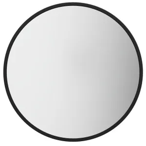 Portland Mirror 630mm, Black Satin by Timberline, a Vanity Mirrors for sale on Style Sourcebook