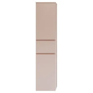 Fraser Tallboy 400mm Wall Hung, Powder Pink Satin by Timberline, a Bathroom Storage Cabinets for sale on Style Sourcebook