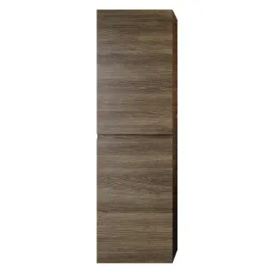 Lincoln Tallboy 450mm Wall Hung, Smoked Kala Ash by Timberline, a Bathroom Storage Cabinets for sale on Style Sourcebook