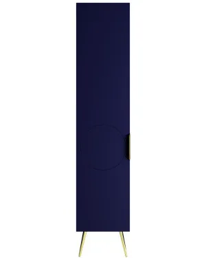 Sutherland House Collection Storage Cabinet 400mm On Legs, Navy Blue Satin by Timberline, a Bathroom Storage Cabinets for sale on Style Sourcebook