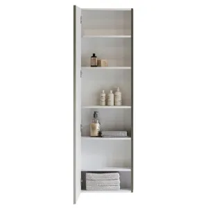 Tennessee Mirror Tallboy 450mm Wall Hung, Olive Satin by Timberline, a Bathroom Storage Cabinets for sale on Style Sourcebook