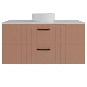 Henley Vanity 1200mm Centre WG Basin SilkSurface AC Top Wall hung, New Penny Satin by Timberline, a Vanities for sale on Style Sourcebook