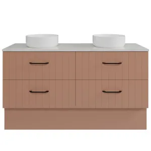 Henley Vanity 1500mm Double WG Basins SilkSurface AC Top Floor standing, New Penny Satin by Timberline, a Vanities for sale on Style Sourcebook