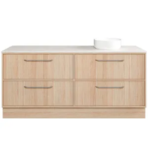 Taro Vanity 1800mm Right WG Basin SilkSurface AC Top Floor standing, Classic Oak by Timberline, a Vanities for sale on Style Sourcebook