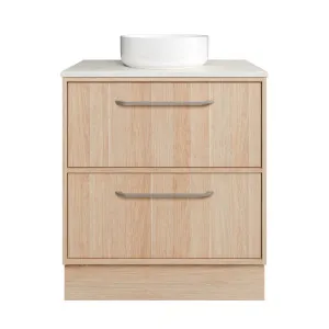 Taro Vanity 750mm Centre WG Basin SilkSurface AC Top Floor standing, Classic Oak by Timberline, a Vanities for sale on Style Sourcebook