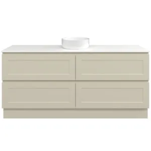 Washington Vanity 1800mm Centre WG Basin SilkSurface AC Top Floor standing, Hog Bristle® Half Satin by Timberline, a Vanities for sale on Style Sourcebook