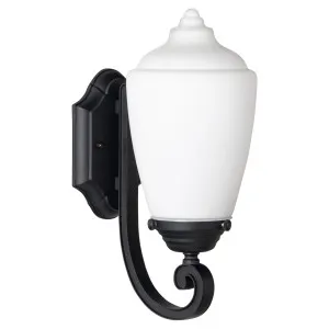Newry Small Outdoor Wall Light, Matte Black by Lighting Inspirations, a null for sale on Style Sourcebook