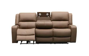 Sedona leather 3 seat recliner by Focus On Furniture, a Sofas for sale on Style Sourcebook