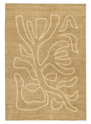 Khayana Brown Hand Drawn Washable Rug by Miss Amara, a Contemporary Rugs for sale on Style Sourcebook