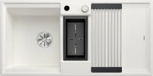 Blanco Adira 6S Single Bowl Sink with Additional Bowl and Right Hand Drainer White 528136 by Blanco, a Kitchen Sinks for sale on Style Sourcebook