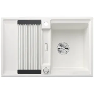 Blanco Adira 45S Single Bowl Sink with Left Hand Drainer Reversible White 528130 by Blanco, a Kitchen Sinks for sale on Style Sourcebook