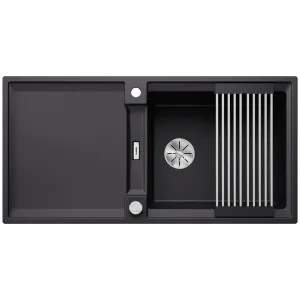 Blanco Adira XL 6S Single Bowl Sink with Left Hand Drainer Reversible Black 528131 by Blanco, a Kitchen Sinks for sale on Style Sourcebook