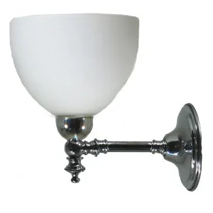 Waubra Wall Light with Decatron Shade, Chrome by Lighting Inspirations, a Pendant Lighting for sale on Style Sourcebook
