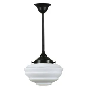 Cannes Opal Matte on Rod Set 1/2'' x 1/2m, Patina by Lighting Inspirations, a Pendant Lighting for sale on Style Sourcebook