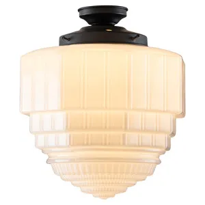 St Helens Opal Gloss Shade Batten Fix - Patina by Lighting Inspirations, a Spotlights for sale on Style Sourcebook