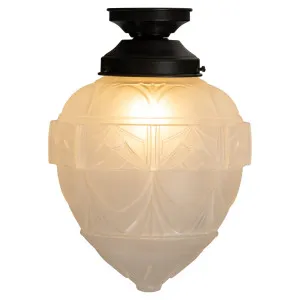 Asheville Frost Batten Fix, Patina by Lighting Inspirations, a Pendant Lighting for sale on Style Sourcebook
