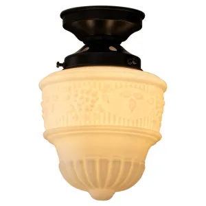 Senator 6'' Opal Matte Glass Batten Fix - Patina by Lighting Inspirations, a Pendant Lighting for sale on Style Sourcebook