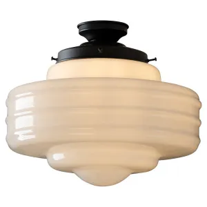 Detroit 14" Opal Gloss Glass Batten Fix, Patina by Lighting Inspirations, a Pendant Lighting for sale on Style Sourcebook