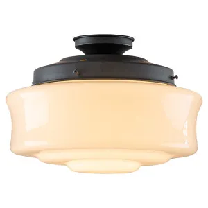 Elwood 12'' Opal Gloss Glass Batten Fix - Patina by Lighting Inspirations, a Pendant Lighting for sale on Style Sourcebook