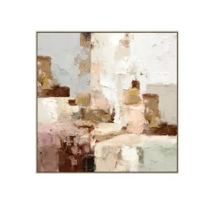 Weathered Landscape Wall Art Canvas 80cm x 80cm by Luxe Mirrors, a Prints for sale on Style Sourcebook