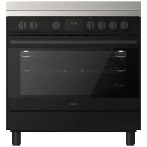 Haier 90cm Electric Freestanding Cooker Black HOR90S8CEBX2 by Haier, a Ovens for sale on Style Sourcebook