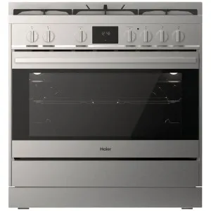 Haier 90cm 500 Series Gas Freestanding Cooker Stainless Steel HOR90S11MSX2 by Haier, a Ovens for sale on Style Sourcebook