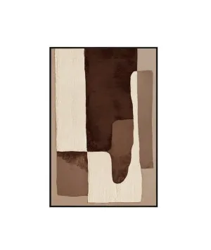Form & Stillness Wall Art Canvas 120cm x 80cm by Luxe Mirrors, a Prints for sale on Style Sourcebook