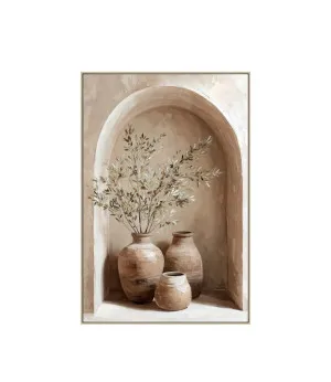 The Quiet Niche Wall Art Canvas 120cm x 80cm by Luxe Mirrors, a Prints for sale on Style Sourcebook
