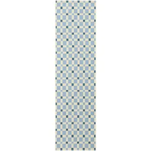 Vista Tito Blue Runner Rug by Rug Culture, a Contemporary Rugs for sale on Style Sourcebook