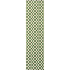 Vista Tito Green Runner Rug by Rug Culture, a Contemporary Rugs for sale on Style Sourcebook