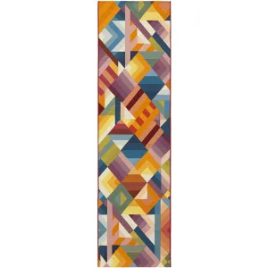 Vista Geo Multi Runner Rug by Rug Culture, a Contemporary Rugs for sale on Style Sourcebook