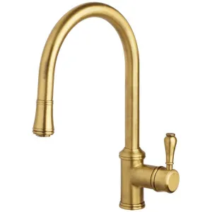 Armando Vicario Provincial Kitchen Mixer Tap with Pull Out Lead Free Bronze 400674BR-LF by Armando Vicario, a Kitchen Taps & Mixers for sale on Style Sourcebook