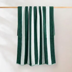 Amalfitana Stripe Beach Towel - Velour, Stripes & Patterns - Canningvale by Canningvale, a Sheets for sale on Style Sourcebook