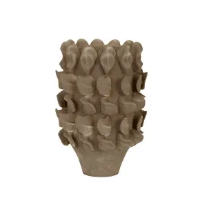 Forme Hyacinth Vase - Coffee by GlobeWest, a Vases & Jars for sale on Style Sourcebook