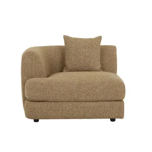 Madrid Curve 5-Seater Right Open End L Shape Sofa - Toffee Weave by GlobeWest, a Sofas for sale on Style Sourcebook